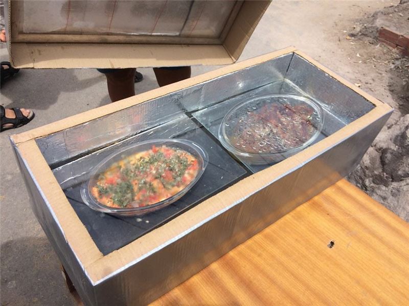 making solar ovens