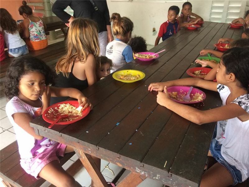 School in a Favella in Fortaleza NE Brazil