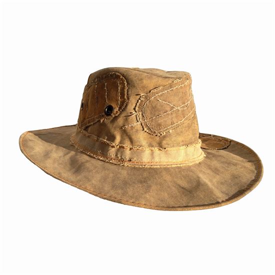 as Real Brazillian Tarp Hat Outback Side Vented