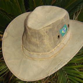 An Amazonas one off Tarp Hat