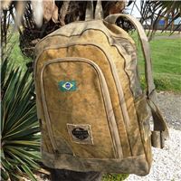 Recycled Tarp Canvas Backpack-Rucksack