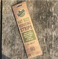 Hat size adjusting strips