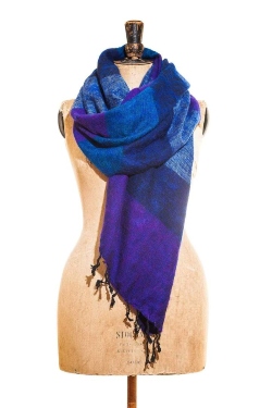 Tarphat Big Blue Scarf